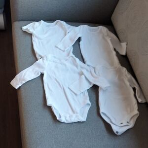 Carter's Classic White Bodysuit Set